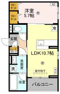 Maison renard【2階】の間取り