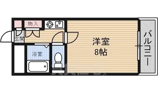 大阪府堺市堺区竜神橋町2丁【マンション】の間取り