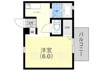 シティライフ須磨浦【1階】の間取り