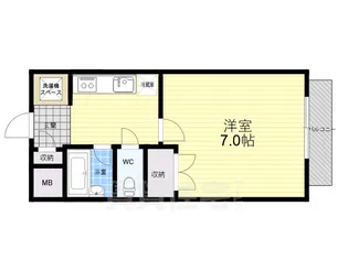 ヴィラロンシャン【2階】の間取り