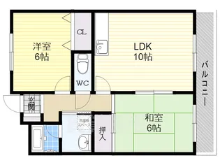 ベルヴェデーレ【5階】の間取り