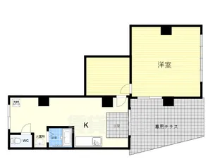 ベイヤ甲陽園【1階】の間取り