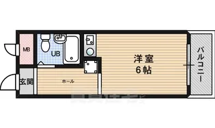 トピアリー淀【403号室】の間取り