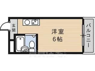プリマベーラ堺東【4階】の間取り