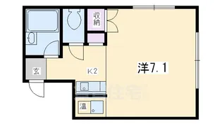 ARK・BW【3階】の間取り