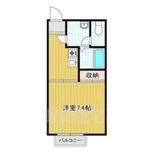 Scarlet Hills【1階】の間取り