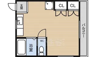 ラ・メゾン・ド・リリー【1階】の間取り