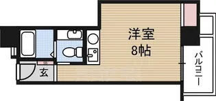 ミールズ新大阪【203号室】の間取り