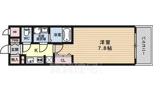 サムティ大阪WESTグランジール【5階】の間取り
