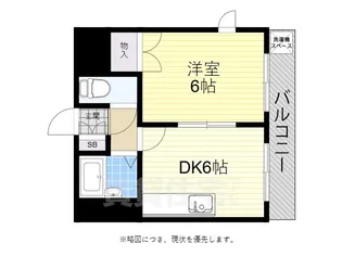 タウンハウスフジタ【3階】の間取り