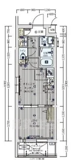 ベラジオ ワールドアイ 京都円町【3階】の間取り