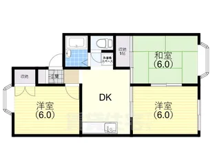 3DKの間取り画像