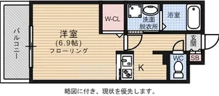 エンクレスト舞鶴2【14階】の間取り