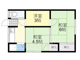 3Kの間取り画像