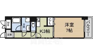 グランシャリオ名駅南【5階】の間取り