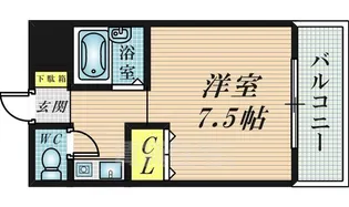 アーネスト【3階】の間取り