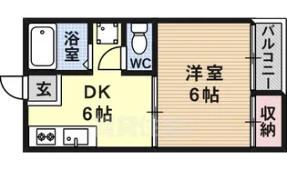 善積ハイツ【2階】の間取り