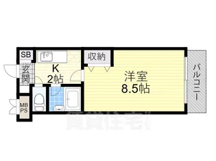 アロース我孫子東【4階】の間取り