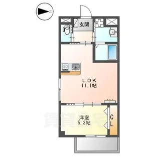メゾン・ド・アンジュ【2階】の間取り