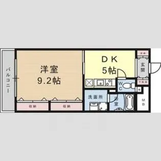 烏丸アネックス2【11階】の間取り