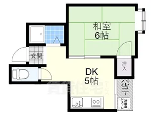 アール・アイ緑町【2階】の間取り