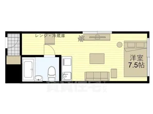 ハマハイツ【401号室】の間取り