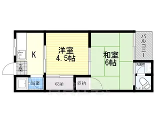 明和マンション【3階】の間取り
