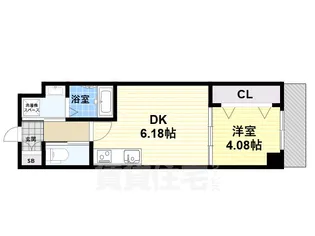 TERRA HANSHIN AMAGASAKI【1階】の間取り