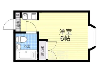 ロイヤル俊徳2【3階】の間取り