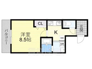 大阪府堺市北区黒土町【アパート】の間取り