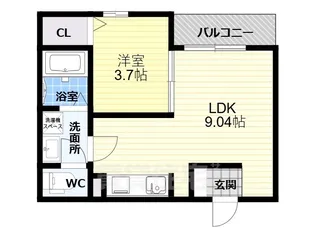 F+style藤井寺西古室【2階】の間取り