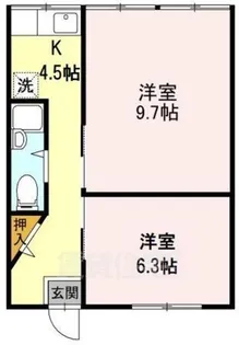 Comfort 恵【1階】の間取り