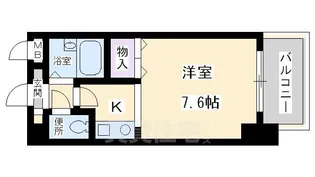 ユニテ【7階】の間取り