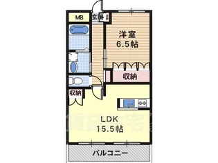 メゾンサクセス【201号室】の間取り