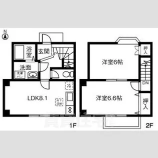 EMINENCE丸根【1階】の間取り
