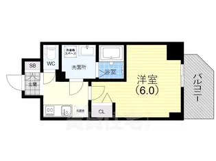 セオリー神戸ウエストゲート【13階】の間取り