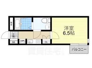 プライブ立花レジデンス【1階】の間取り