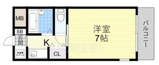 マツダ21【4階】の間取り