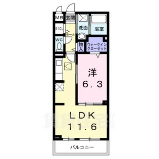 ルーチェ【1階】の間取り