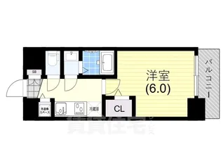 ファーストフィオーレ神戸スペラーレ【5階】の間取り