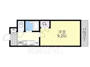 グッドライフ南草津2【4階】の間取り