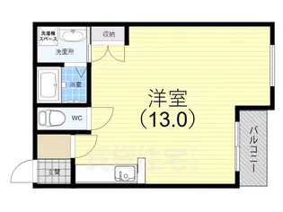 平野レジデンス【2階】の間取り
