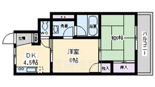 大阪府堺市中区深井沢町【マンション】の間取り