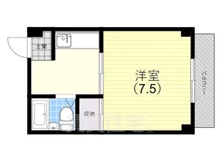 パル平野【3階】の間取り