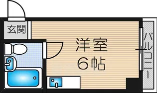 シャトー西三国【1階】の間取り