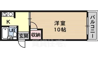 YTSマンション喜志【4階】の間取り