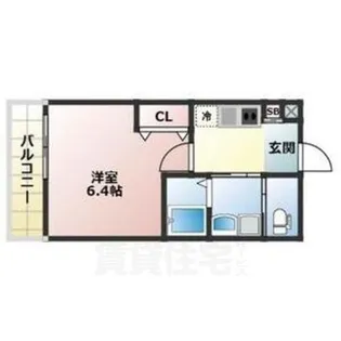 大阪府堺市西区津久野町3丁【アパート】の間取り