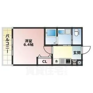 大阪府堺市西区津久野町3丁【アパート】の間取り