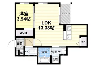 REGALEST B.M.D【3階】の間取り