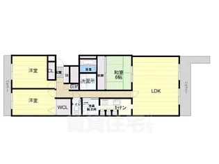 ビクトリアコート夙川【6階】の間取り